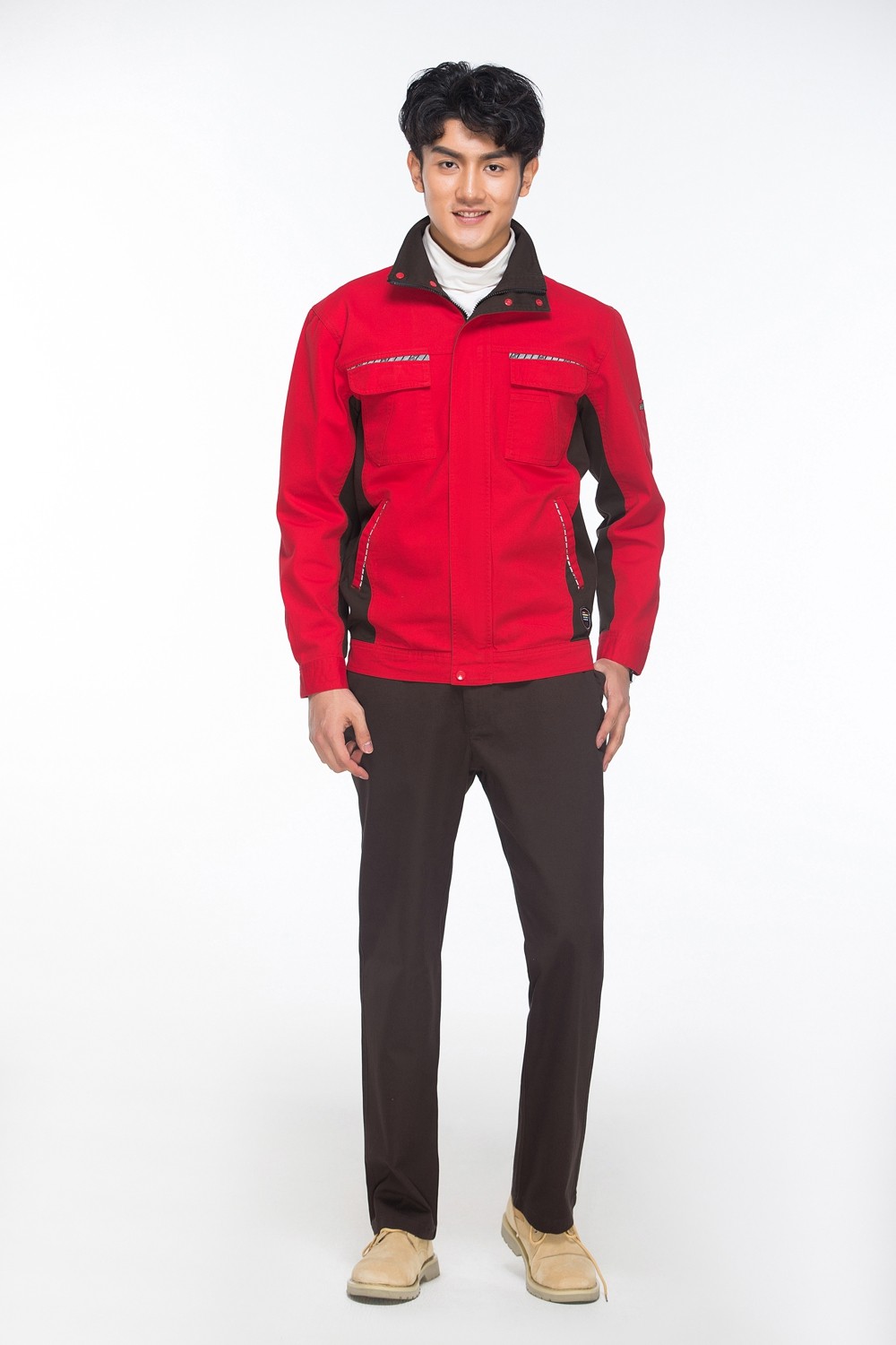 全棉春秋工作服