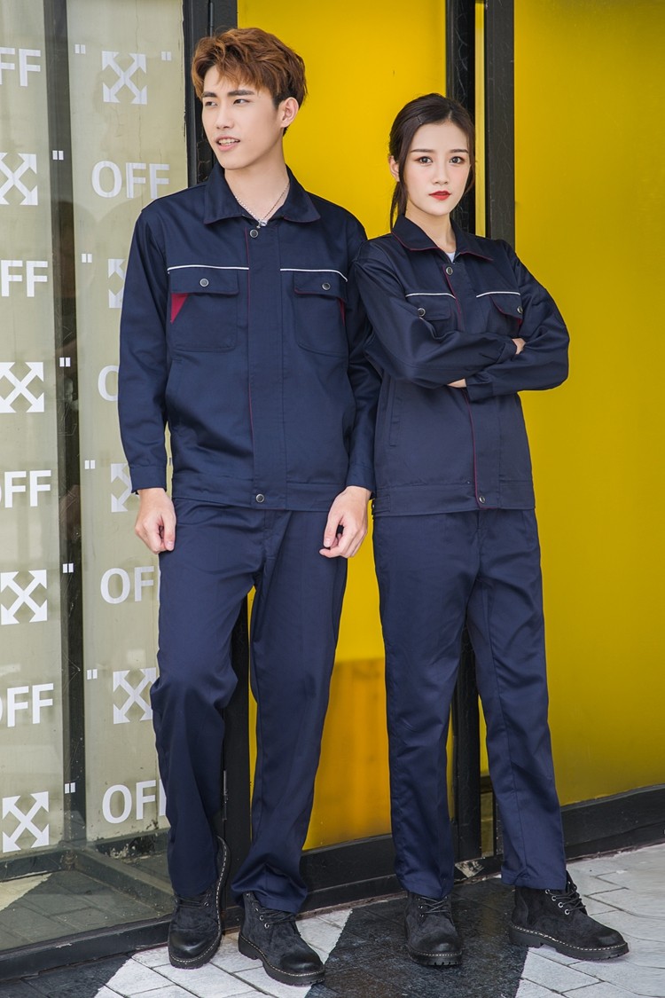 長(zhǎng)袖工作服定做